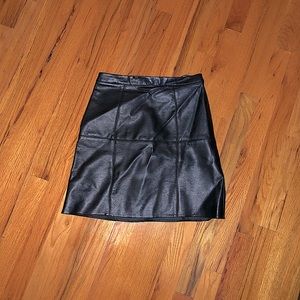 Primark leather skirt
